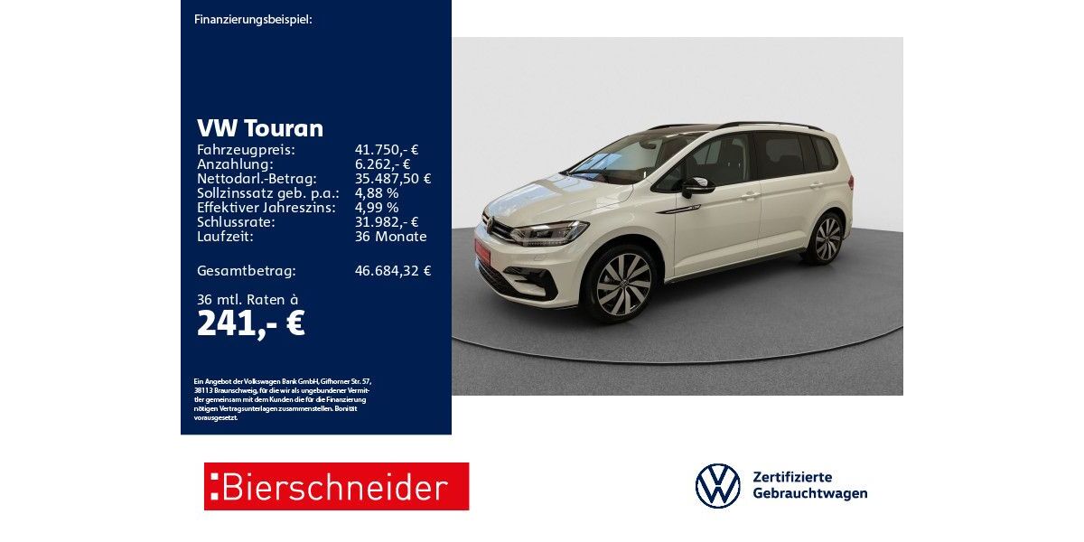 VW Touran 7.455 km 41.750 &euro; Aalen 73431