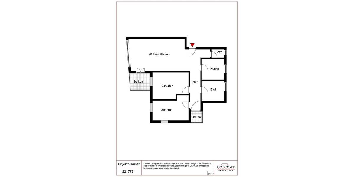 Etagenwohnung Böbingen an der Rems Böbingen - 3 Zimmer, 80 m&sup2;, 279.000&euro; | Angebot:25929580