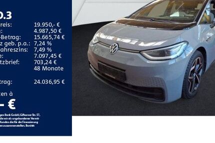 VW ID.3 37.689 km 19.950 &euro; Aalen 73431
