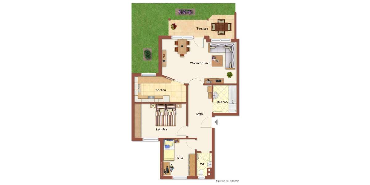 Etagenwohnung Lauterstein Nenningen - 3 Zimmer, 82 m&sup2;, 219.000&euro; | Angebot:25695359