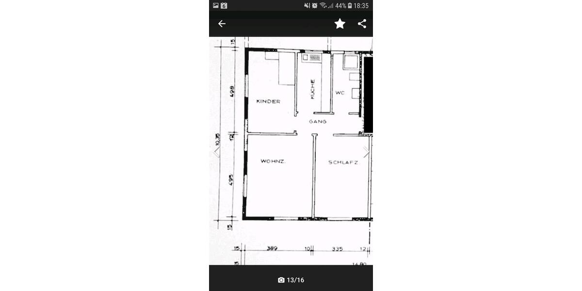 Etagenwohnung Schwäbisch Gmünd Bargau - 3 Zimmer, 65 m&sup2;, 800&euro; | Angebot:25976169