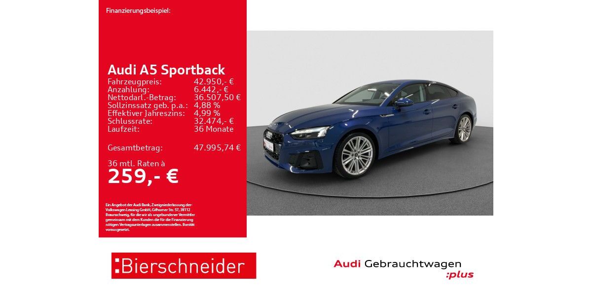 Audi A5 8.138 km 42.950 &euro; Aalen 73431