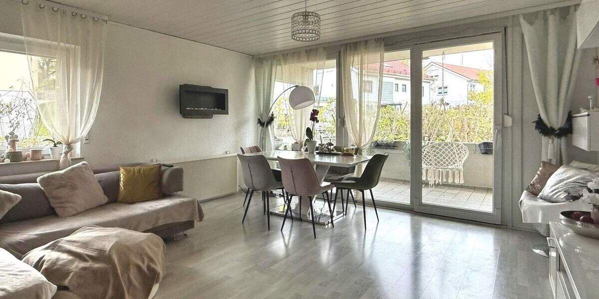 Etagenwohnung Aalen Unterkochen - 3 Zimmer, 94 m&sup2;, 280.000&euro; | Angebot:25686390