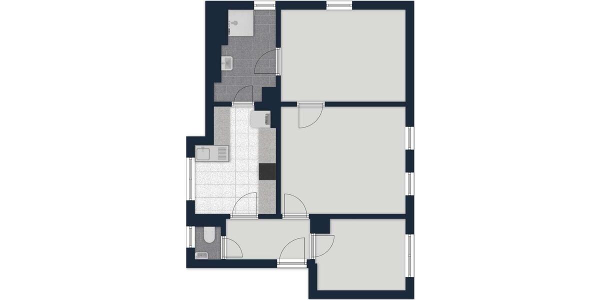 Etagenwohnung Aalen - 3 Zimmer, 62 m&sup2;, 680&euro; | Angebot:25919059