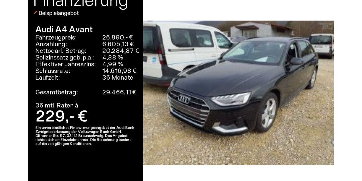 Audi A4 96.643 km 25.990 &euro; Heidenheim an der Brenz 89520