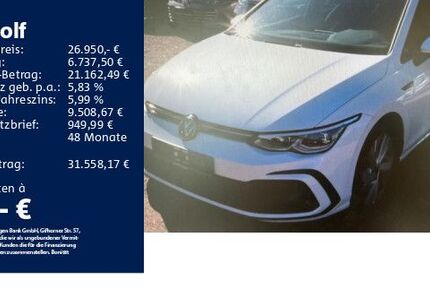 VW Golf 26.077 km 26.950 &euro; Schwäbisch Gmünd 73525