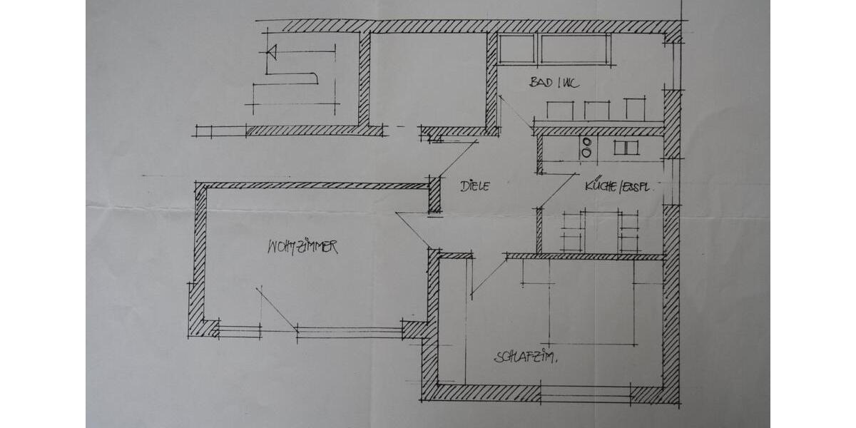 Erdgeschoßwohnung Täferrot - 2 Zimmer, 55 m&sup2;, 450&euro; | Angebot:25995938