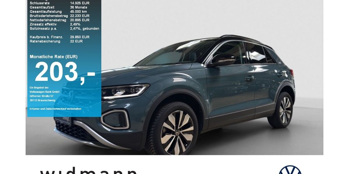 VW T-Roc 17.654 km 29.850 &euro; Schwäbisch Gmünd 73527