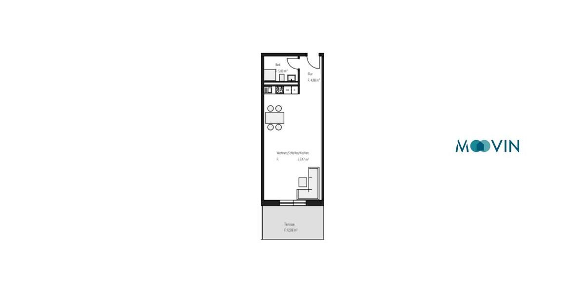 Erdgeschoßwohnung Heidenheim an der Brenz - 1 Zimmer, 55 m&sup2;, 595&euro; | Angebot:25057343