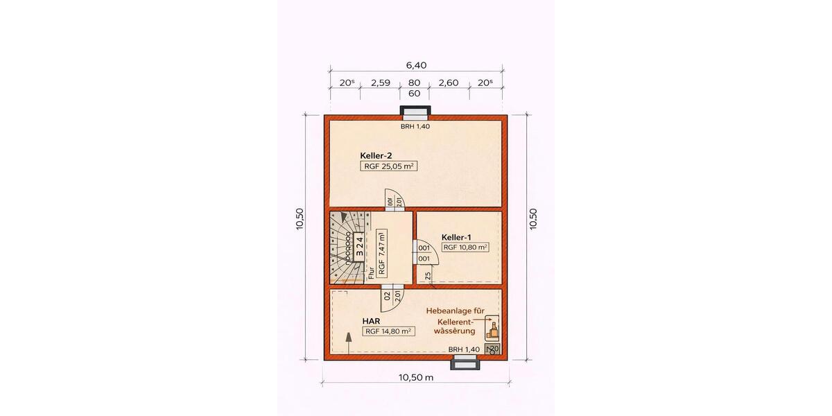 Reihenhaus Heidenheim an der Brenz Aufhausen - 4.5 Zimmer, 104 m&sup2;, 460.000&euro; | Angebot:24988707