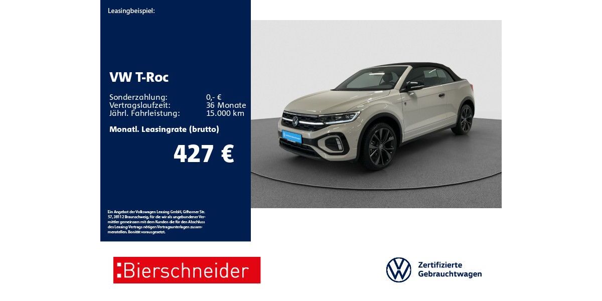 VW T-Roc 5.613 km 38.950 &euro; Aalen 73431