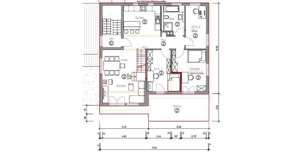 Etagenwohnung Lauterstein - 5.5 Zimmer, 184 m&sup2;, 449.000&euro; | Angebot:27166517