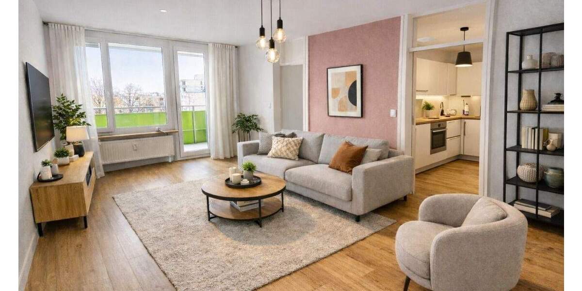 Etagenwohnung Schwäbisch Gmünd Bettringen - 2 Zimmer, 60 m&sup2;, 129.000&euro; | Angebot:25687050