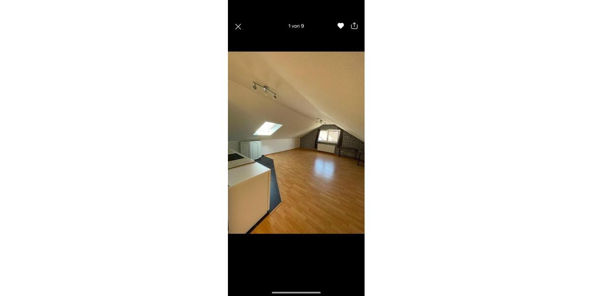 Dachgeschoßwohnung Schwäbisch Gmünd Bargau - 2 Zimmer, 82 m&sup2;, 700&euro; | Angebot:26634487