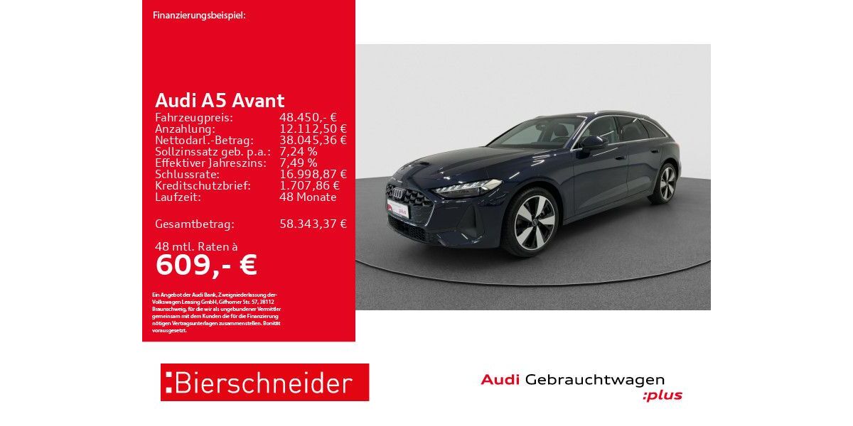 Audi A5 5.315 km 47.450 &euro; Aalen 73431