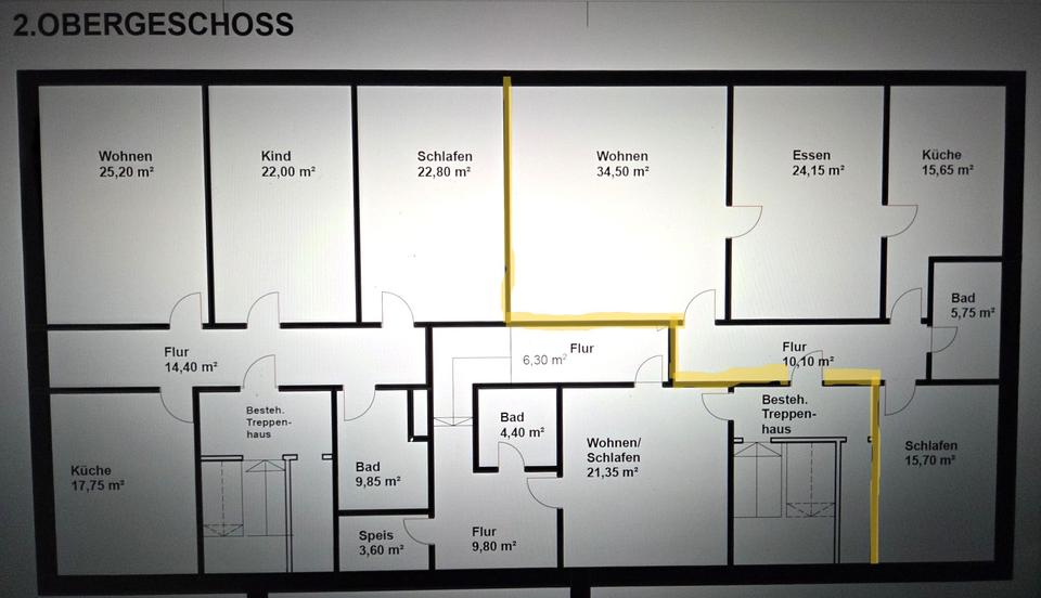 Etagenwohnung Lauchheim - 3.5 Zimmer, 100 m&sup2;, 850&euro; | Angebot:25589031