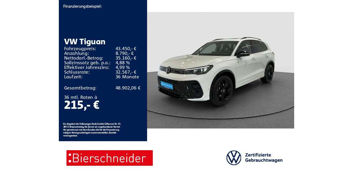 VW Tiguan 26.359 km 43.450 &euro; Schwäbisch Gmünd 73525