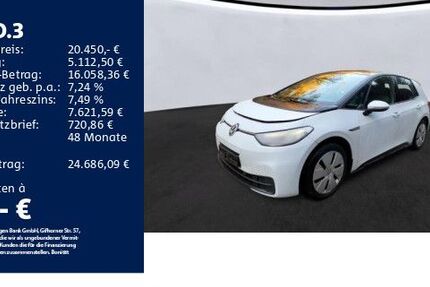 VW ID.3 22.686 km 19.850 &euro; Aalen 73431