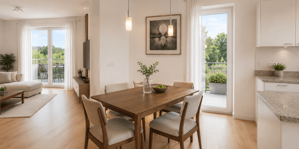 10% Rabatt bis Ende August! Neubauprojekt „Panoramablick“ 3,5 Zi. Wohnung mit Balkon Aufzug & TG - Etagenwohnung Göggingen | Angebot:27532450