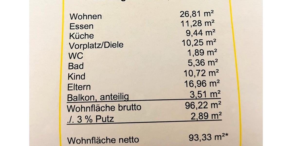 Etagenwohnung Aalen Dewangen - 3.5 Zimmer, 93 m&sup2;, 335.000&euro; | Angebot:24100007