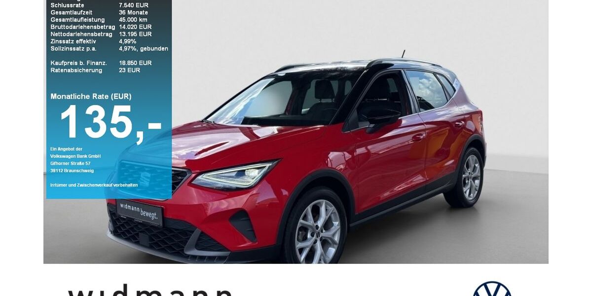 Seat Arona 30.890 km 18.490 &euro; Schwäbisch Gmünd 73527