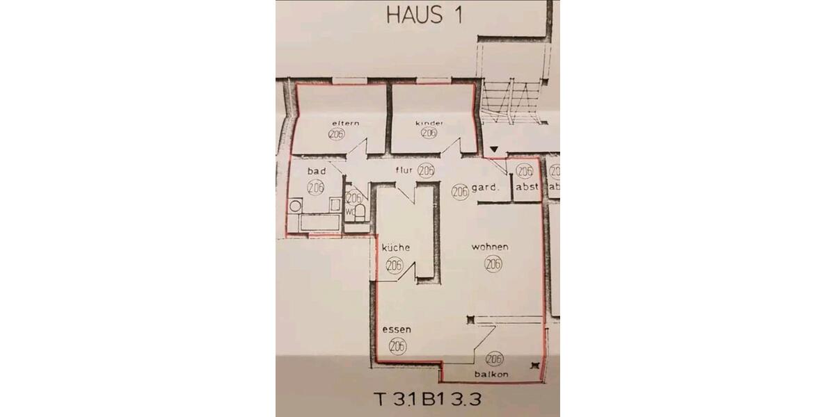 Etagenwohnung Schwäbisch Gmünd - 3 Zimmer, 82 m&sup2;, 1.200&euro; | Angebot:25961938