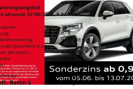 Audi Q2 9.837 km 30.950 &euro; Aalen 73431