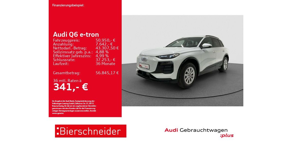 Audi Q6 e-tron 7.029 km 50.950 &euro; Aalen 73431