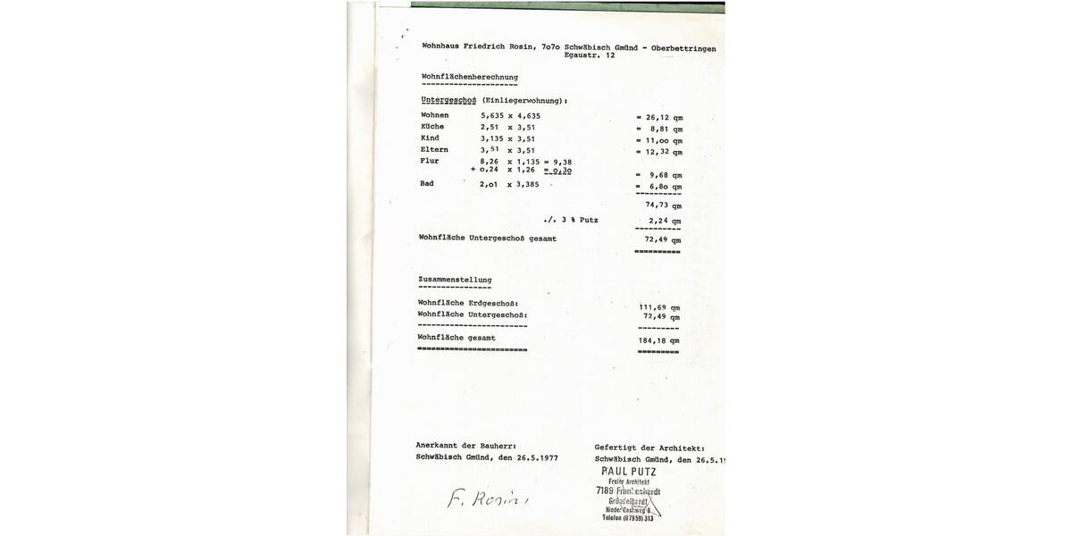 Einfamilienhaus Schwäbisch Gmünd Bargau - 9 Zimmer, 184 m&sup2;, 560.000&euro; | Angebot:26544680