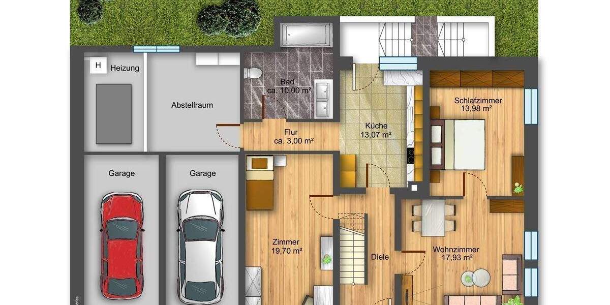 Mehrfamilienhaus, Wohnhaus Nattheim - 6 Zimmer, 151 m&sup2;, 325.000&euro; | Angebot:25678604