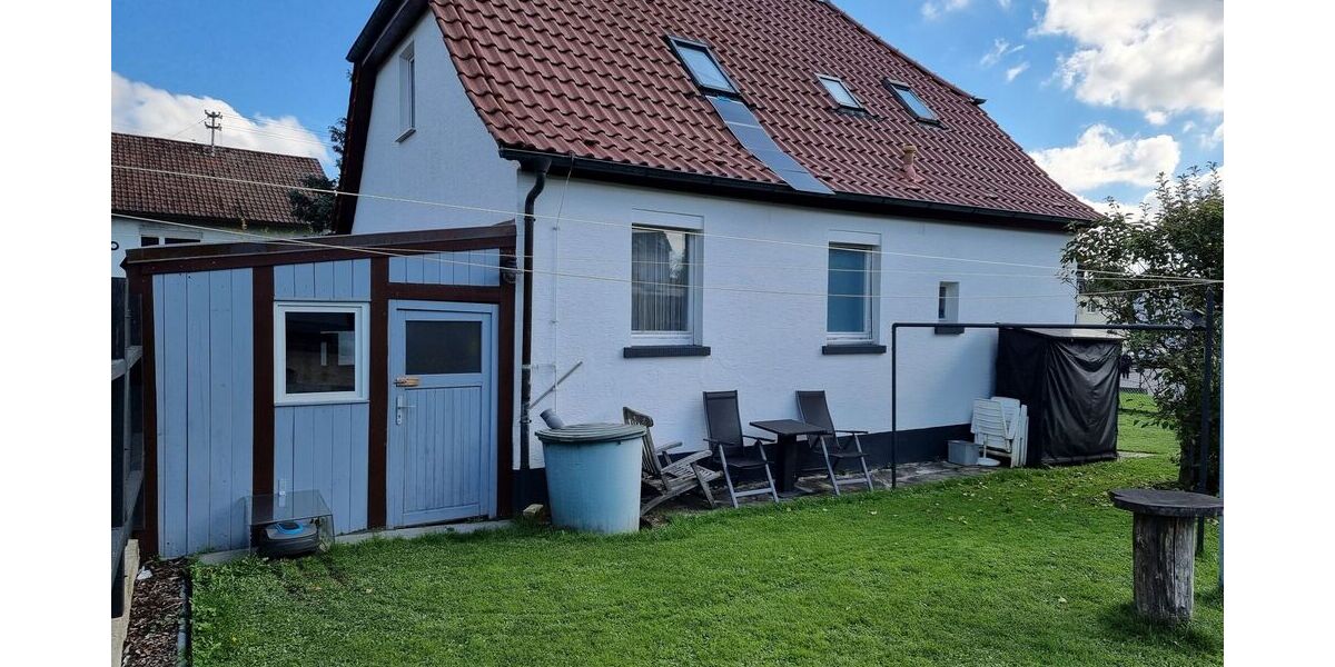 Sonniges freistehendes Einfamilienaus, wie auf eine Insel in RehnenhofWetzgau Schwäbisch Gmünd - Einfamilienhaus Schwäbisch Gmünd/Wetzgau Wetzgau | Angebot:26990001