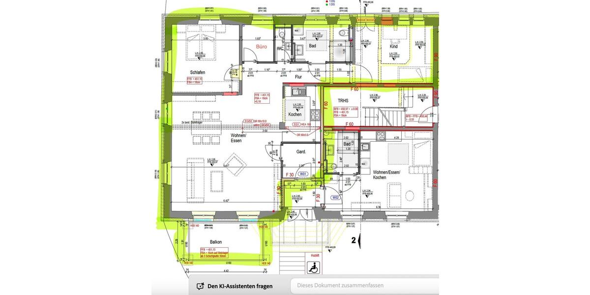 Etagenwohnung Frankenhardt - 3.5 Zimmer, 113 m&sup2;, 1.140&euro; | Angebot:26633488