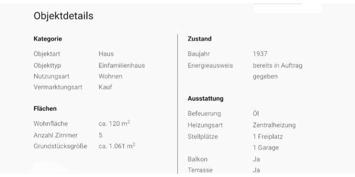 Einfamilienhaus Wasseralfingen Wasseralfingen - 5 Zimmer, 120 m&sup2;, 419.000&euro; | Angebot:25755269
