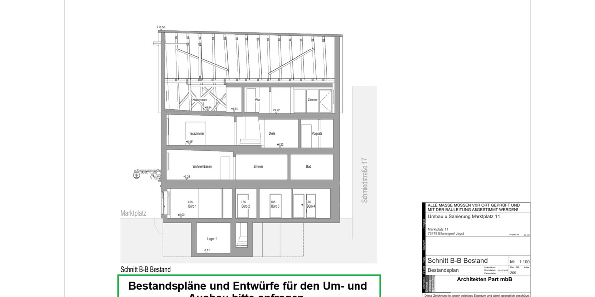 Mehrfamilienhaus, Wohnhaus Ellwangen (Jagst) - 13 Zimmer, 406 m&sup2;, 495.000&euro; | Angebot:24533277