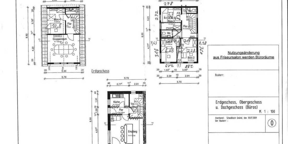 Mehrfamilienhaus, Wohnhaus Schwäbisch Gmünd - 6 Zimmer, 105 m&sup2;, 265.000&euro; | Angebot:25657385