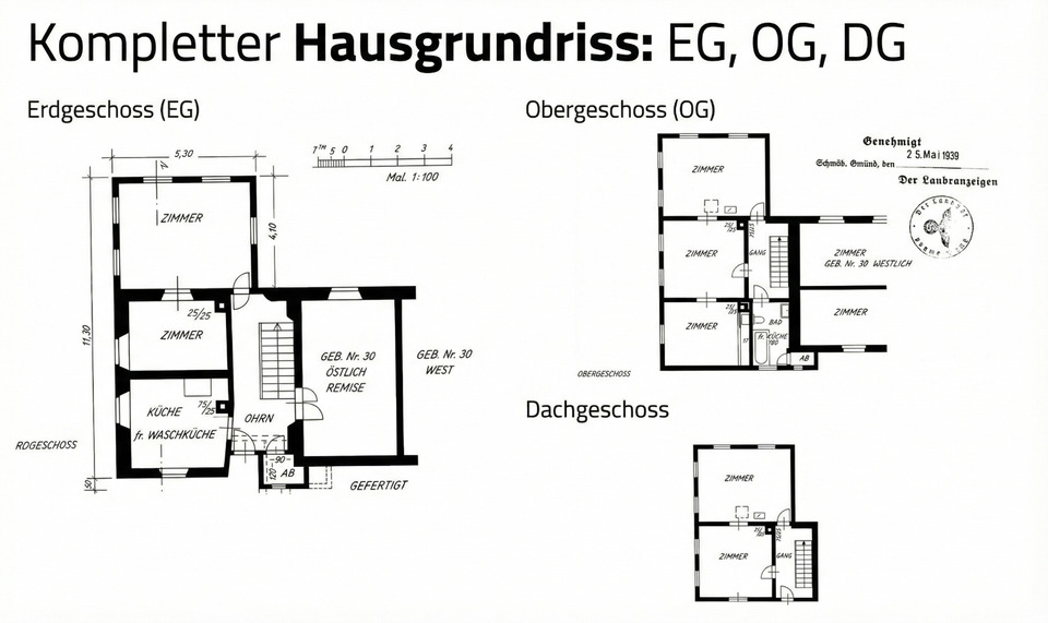 Doppelhaushälfte Lorch - 10 Zimmer, 130 m&sup2;, 179.000&euro; | Angebot:26697390