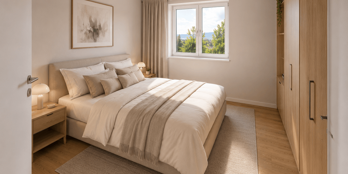 10% Rabatt bis August! Neubauprojekt „Panoramablick“ 3,5 Zi. Wohnung mit Balkon Aufzug & TG - Etagenwohnung Göggingen | Angebot:27532452