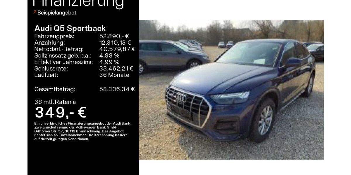 Audi Q5 15.440 km 52.890 &euro; Heidenheim an der Brenz 89520