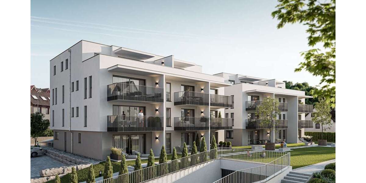 Etagenwohnung Heidenheim Mergelstetten - 2 Zimmer, 59 m&sup2;, 769&euro; | Angebot:26007956