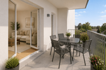 10% Rabatt bis Ende August! Neubauprojekt „Panoramablick“ 3,5 Zi. Wohnung mit Balkon Aufzug & TG - Etagenwohnung Göggingen | Angebot:27532450
