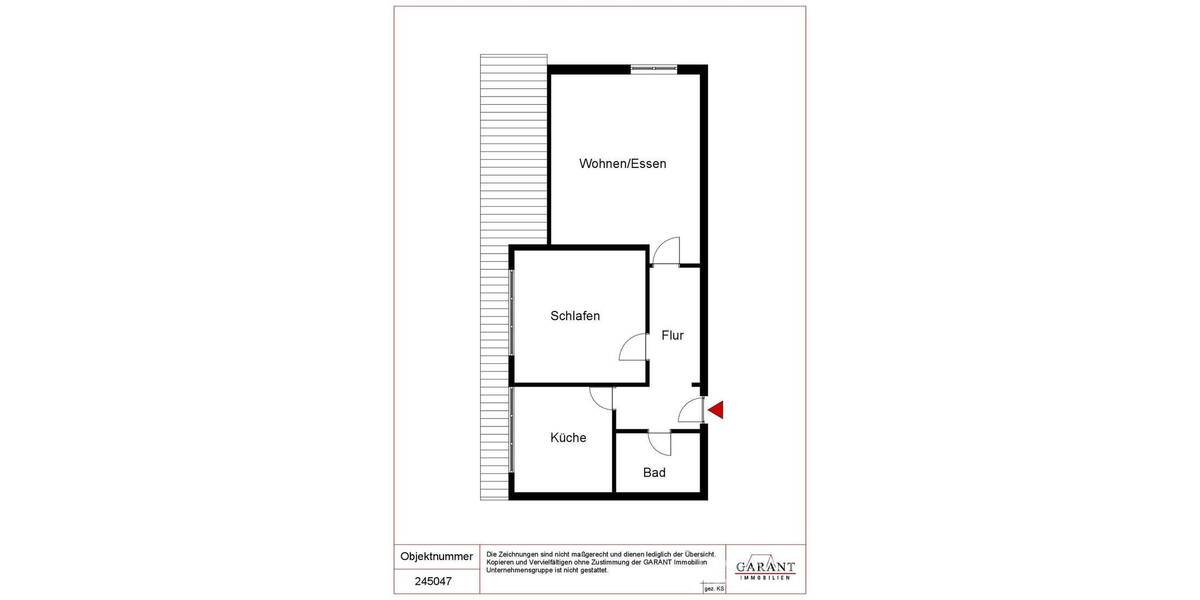 Etagenwohnung Schwäbisch Gmünd Bettringen - 2 Zimmer, 54 m&sup2;, 159.000&euro; | Angebot:25707775