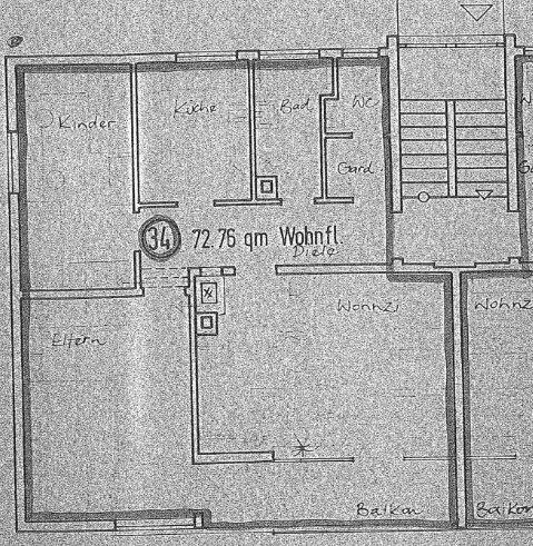 Hochparterre Schwäbisch Gmünd Bargau - 3 Zimmer, 70 m&sup2;, 820&euro; | Angebot:26041268
