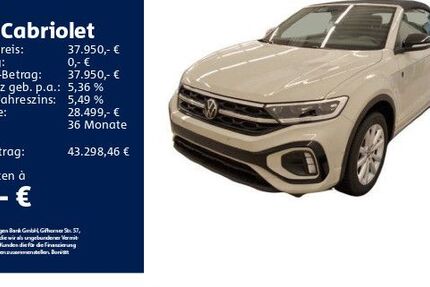 VW T-Roc 6.182 km 37.950 &euro; Schwäbisch Gmünd 73525