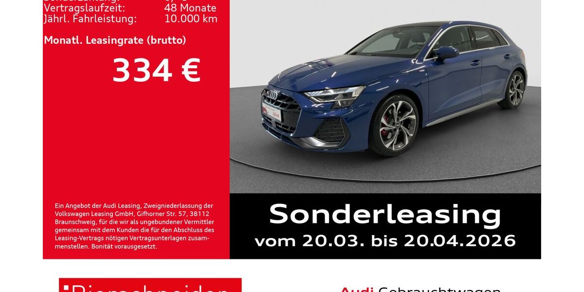 Audi A3 4.221 km 37.920 &euro; Aalen 73431