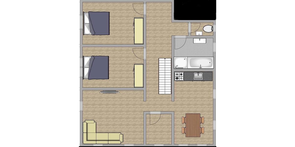Etagenwohnung Fichtenau - 3.5 Zimmer, 85 m&sup2;, 750&euro; | Angebot:25924859