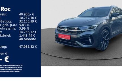 VW T-Roc 9.400 km 40.950 &euro; Schwäbisch Gmünd 73525