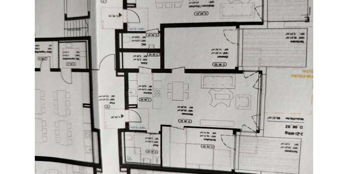 Terrassenwohnung Heubach - 3 Zimmer, 89 m&sup2;, 1.152&euro; | Angebot:27603388