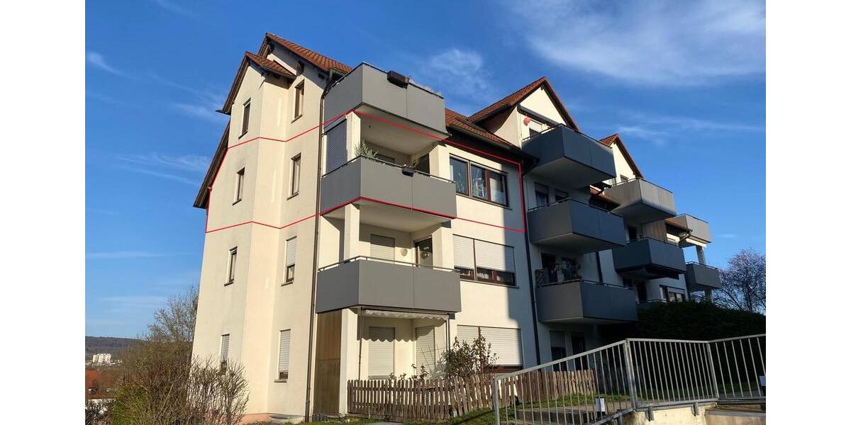 Etagenwohnung Gaildorf - 3 Zimmer, 60 m&sup2;, 169.000&euro; | Angebot:26007867