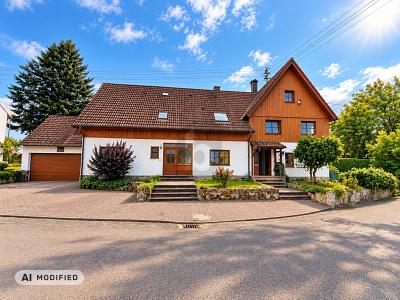 WOHNEN + MIETEINNAHMEN: HAUS MIT 3 WOHNEINHEITEN - Mehrfamilienhaus, Wohnhaus Jagstzell | Angebot:27590339