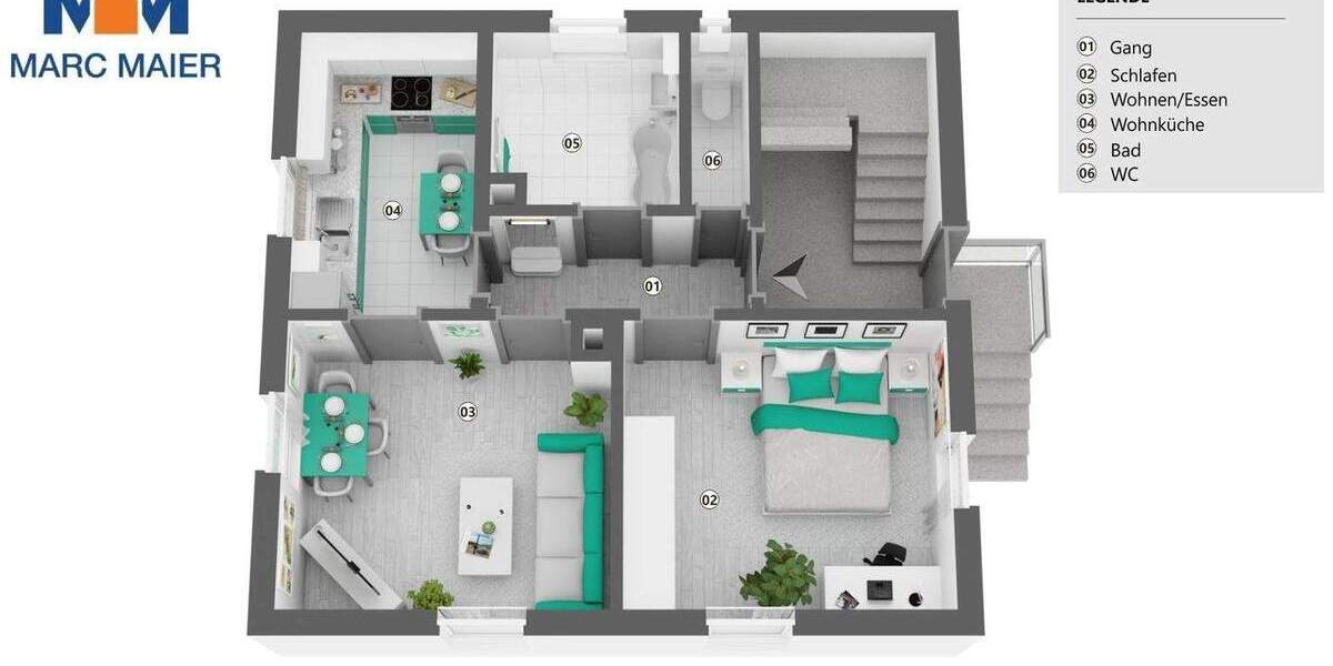 Mehrfamilienhaus, Wohnhaus Schwäbisch Gmünd - 6 Zimmer, 140 m&sup2;, 359.000&euro; | Angebot:25678638